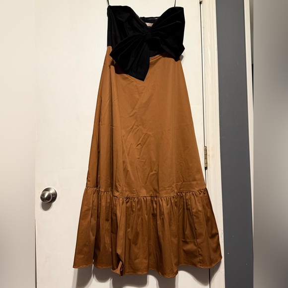 Anthropologie Hutch Bow-Tie Tiered Maxi Dress NWT - Picture 2 of 7